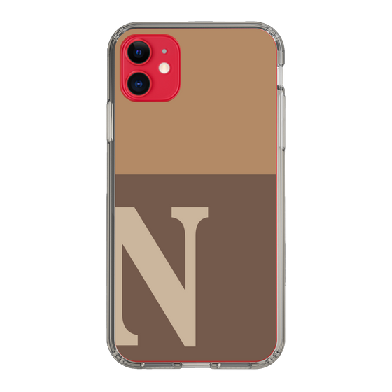 Slim Protection Case［ Original - initial two tone - N brown ］