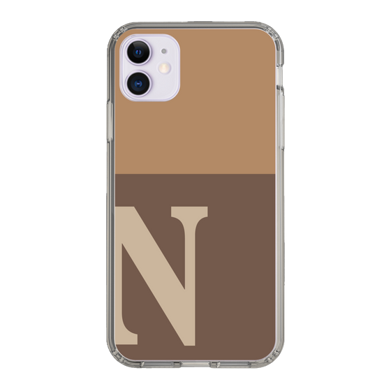 Slim Protection Case［ Original - initial two tone - N brown ］