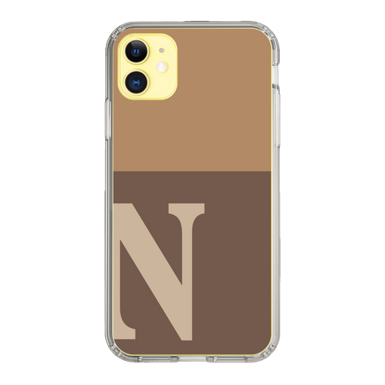 Slim Protection Case［ Original - initial two tone - N brown ］