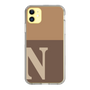 Slim Protection Case［ Original - initial two tone - N brown ］