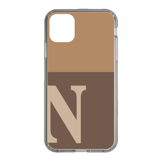 Slim Protection Case［ Original - initial two tone - N brown ］