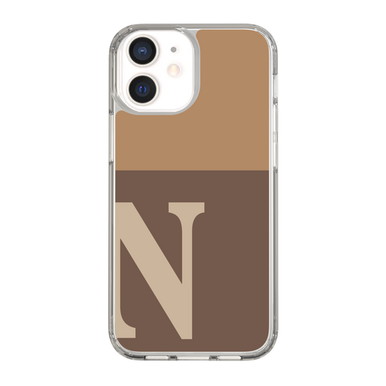 Slim Protection Case［ Original - initial two tone - N brown ］