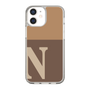 Slim Protection Case［ Original - initial two tone - N brown ］