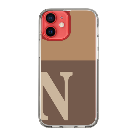 Slim Protection Case［ Original - initial two tone - N brown ］