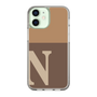 Slim Protection Case［ Original - initial two tone - N brown ］