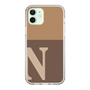 Slim Protection Case［ Original - initial two tone - N brown ］