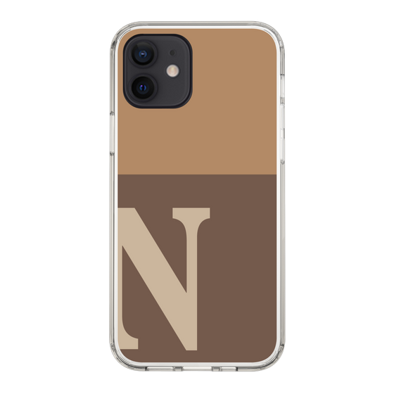 Slim Protection Case［ Original - initial two tone - N brown ］