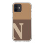 Slim Protection Case［ Original - initial two tone - N brown ］