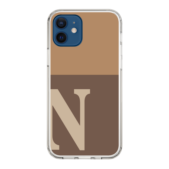 Slim Protection Case［ Original - initial two tone - N brown ］