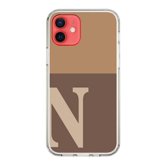 Slim Protection Case［ Original - initial two tone - N brown ］