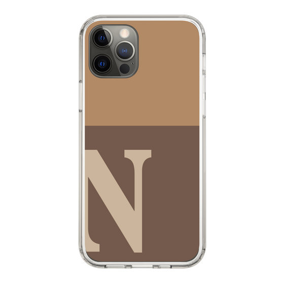 Slim Protection Case［ Original - initial two tone - N brown ］