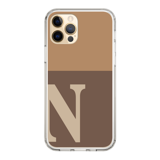 Slim Protection Case［ Original - initial two tone - N brown ］