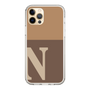 Slim Protection Case［ Original - initial two tone - N brown ］