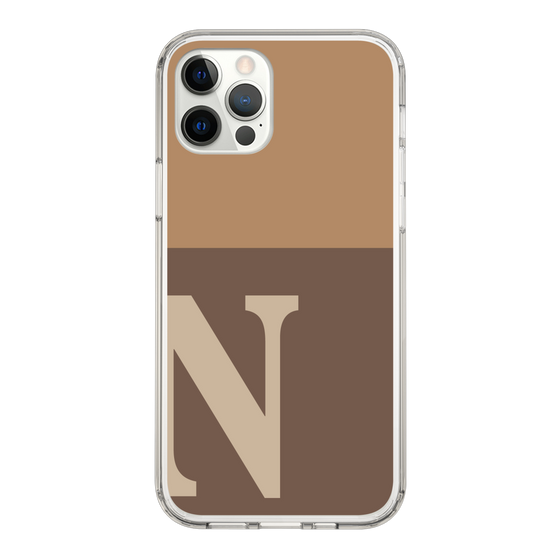 Slim Protection Case［ Original - initial two tone - N brown ］
