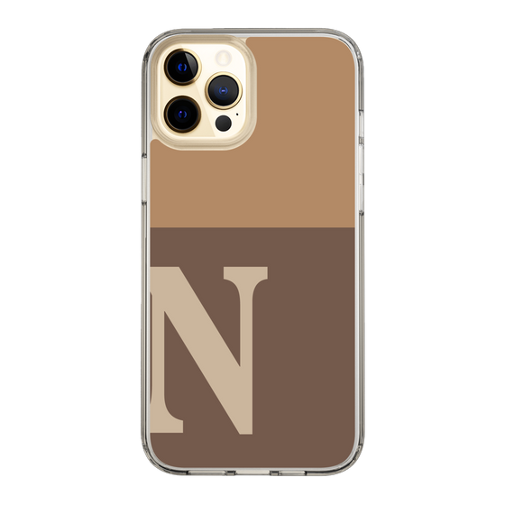 Slim Protection Case［ Original - initial two tone - N brown ］