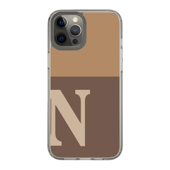 Slim Protection Case［ Original - initial two tone - N brown ］