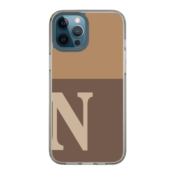 Slim Protection Case［ Original - initial two tone - N brown ］