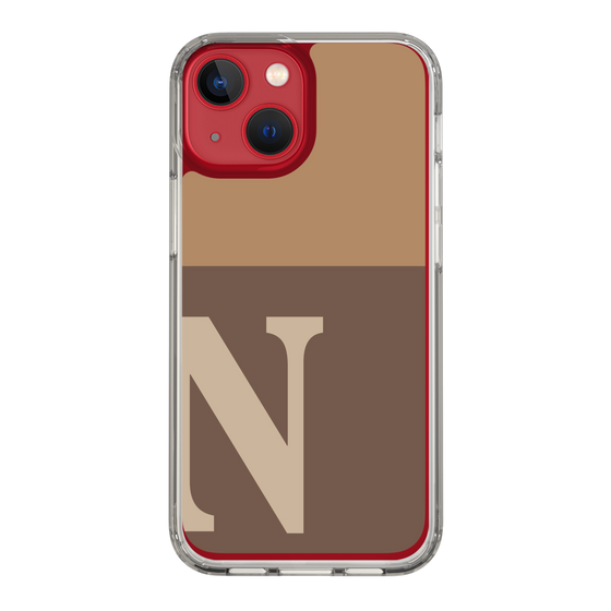 Slim Protection Case［ Original - initial two tone - N brown ］
