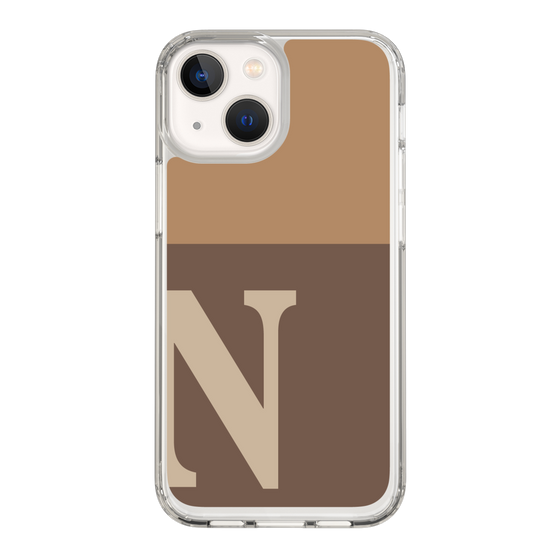 Slim Protection Case［ Original - initial two tone - N brown ］