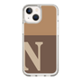 Slim Protection Case［ Original - initial two tone - N brown ］