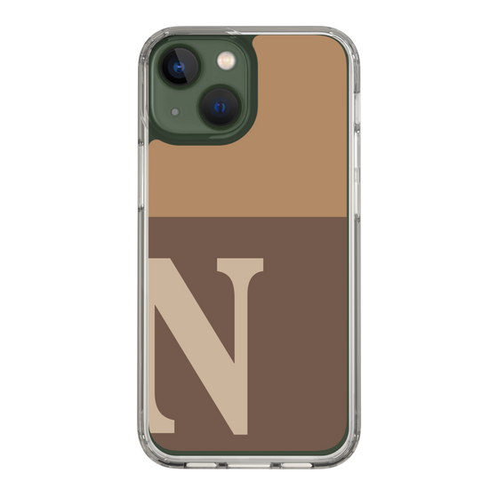 Slim Protection Case［ Original - initial two tone - N brown ］