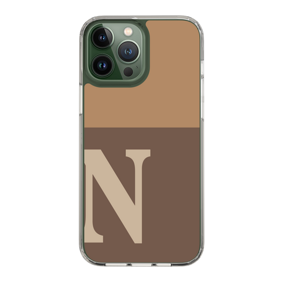 Slim Protection Case［ Original - initial two tone - N brown ］