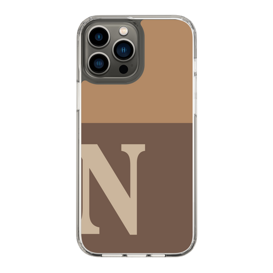Slim Protection Case［ Original - initial two tone - N brown ］