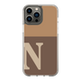 Slim Protection Case［ Original - initial two tone - N brown ］