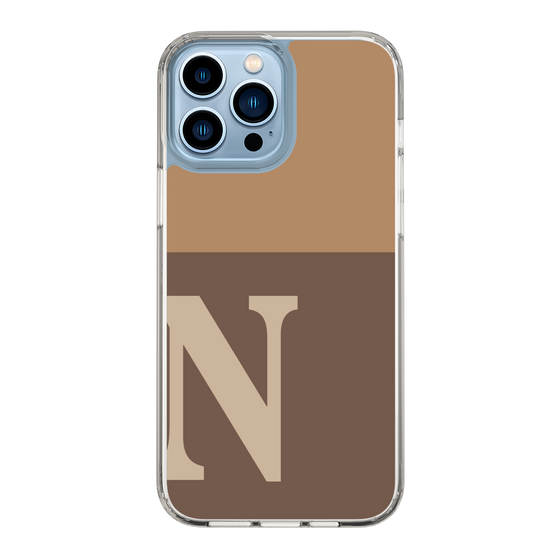 Slim Protection Case［ Original - initial two tone - N brown ］