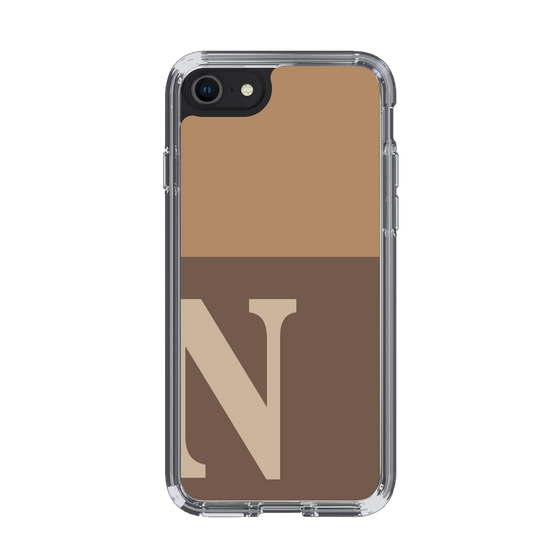 Slim Protection Case［ Original - initial two tone - N brown ］