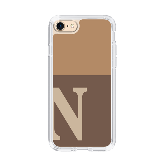Slim Protection Case［ Original - initial two tone - N brown ］