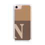 Slim Protection Case［ Original - initial two tone - N brown ］