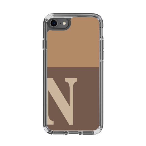 Slim Protection Case［ Original - initial two tone - N brown ］