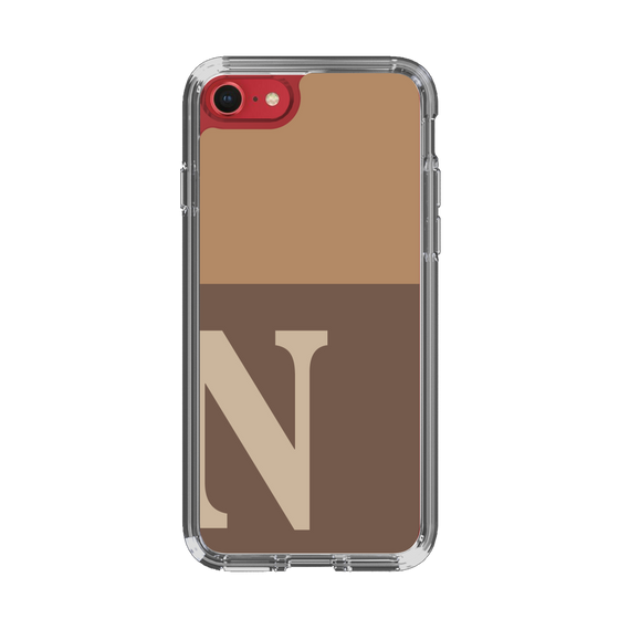 Slim Protection Case［ Original - initial two tone - N brown ］