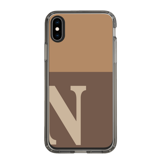 Slim Protection Case［ Original - initial two tone - N brown ］