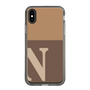 Slim Protection Case［ Original - initial two tone - N brown ］