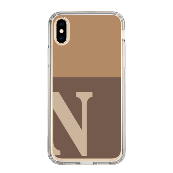 Slim Protection Case［ Original - initial two tone - N brown ］