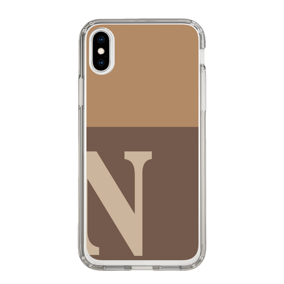 Slim Protection Case［ Original - initial two tone - N brown ］