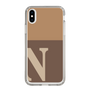 Slim Protection Case［ Original - initial two tone - N brown ］