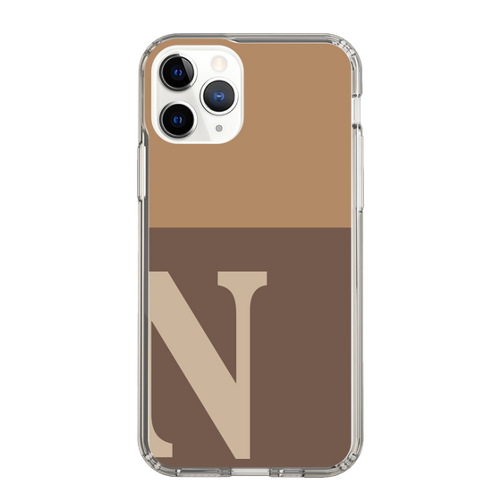 Slim Protection Case［ Original - initial two tone - N brown ］
