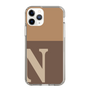 Slim Protection Case［ Original - initial two tone - N brown ］