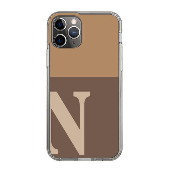 Slim Protection Case［ Original - initial two tone - N brown ］