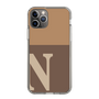 Slim Protection Case［ Original - initial two tone - N brown ］