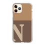 Slim Protection Case［ Original - initial two tone - N brown ］