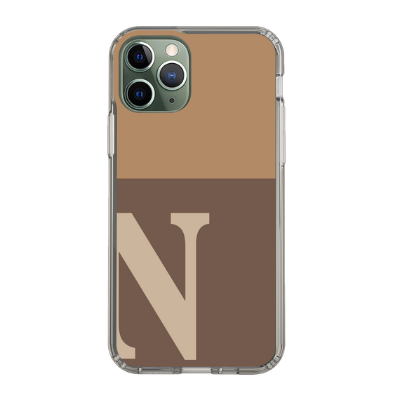 Slim Protection Case［ Original - initial two tone - N brown ］