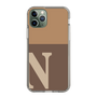 Slim Protection Case［ Original - initial two tone - N brown ］
