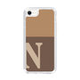 Slim Protection Case［ Original - initial two tone - N brown ］