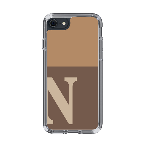 Slim Protection Case［ Original - initial two tone - N brown ］