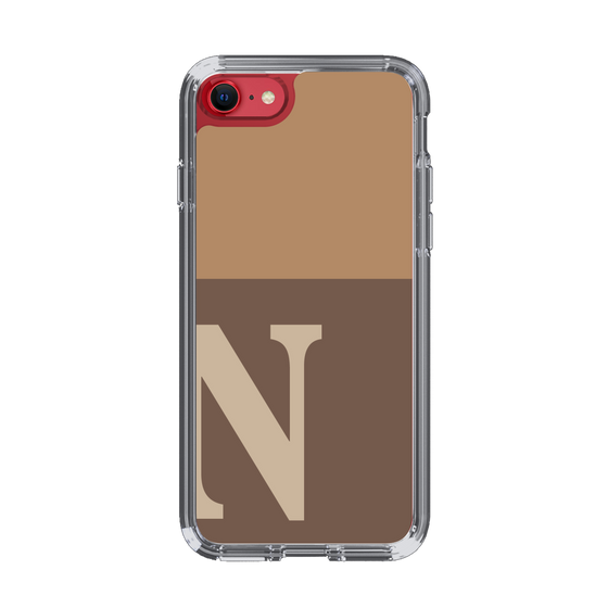 Slim Protection Case［ Original - initial two tone - N brown ］