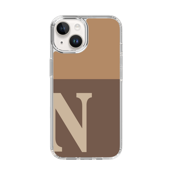 Slim Protection Case［ Original - initial two tone - N brown ］